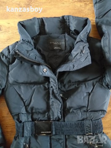 zara jacket - дамско пухено яке 100% оригинал отлично състояние ПУХ , снимка 8 - Якета - 42962387