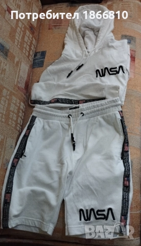 Суитшърт, суичър, суичер NASA и къси панталони NASA