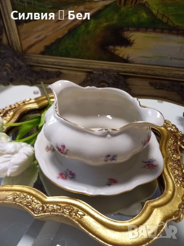 Сосиера, ретро порцелан, снимка 3 - Сервизи - 51840907