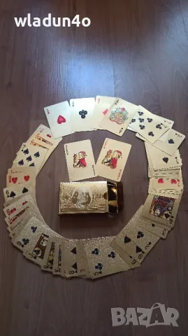 Златни гъзарски карти за игра , снимка 3 - Карти за игра - 49958581