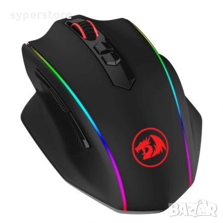 Мишка Геймърска Безжична Redragon Vampire Elite M686RGB-BK 16000dpi, 8btns, снимка 1 - Клавиатури и мишки - 32272859