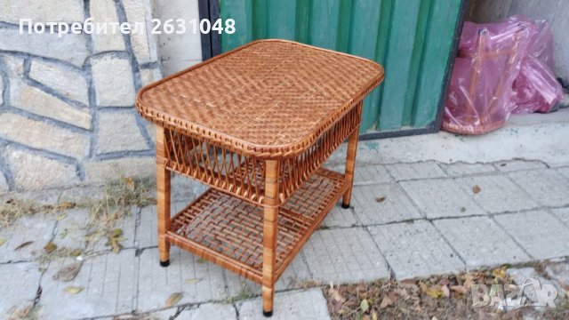 плетена ратанова маса, снимка 9 - Други стоки за дома - 43018997