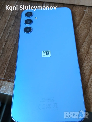 Продавам перфектен като нов смартфон Самсунг а34 5g./128/6, снимка 2 - Samsung - 53424214