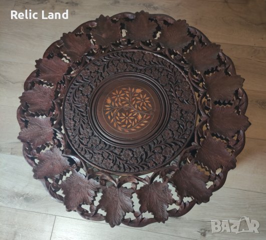 Сгъваема азиатска масичка , снимка 5 - Антикварни и старинни предмети - 43330780