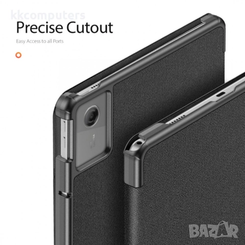 DUX DUCIS Кожен калъф със Стойка и Протектор за Lenovo Tab K11 Gen 2 / Lenovo Idea Tab- Auto Wake/Sl, снимка 6 - Калъфи, кейсове - 52222101