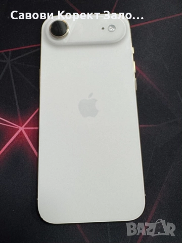 Продаваме APPLE IPHONE AIR WHITE/БЯЛ 256 GB 22м. Гаранция, снимка 3 - Apple iPhone - 52774742