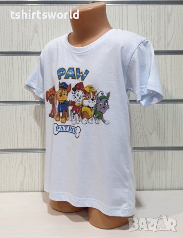 Нова детска тениска с дигитален печат PAW Patrol (Пес патрул), снимка 10 - Детски тениски и потници - 36598911