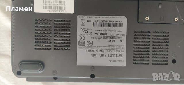 Лаптоп Toshiba P100 на части, снимка 4 - Части за лаптопи - 37096348