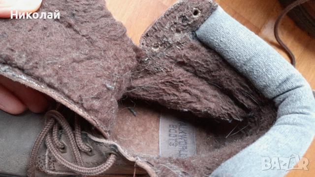 Мъжки кожени боти Walkworld, снимка 4 - Мъжки боти - 52595915