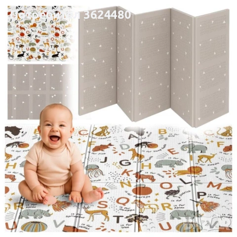 Сгъваема бебешка постелка термоизолираща 4853, снимка 7 - Други - 53307034