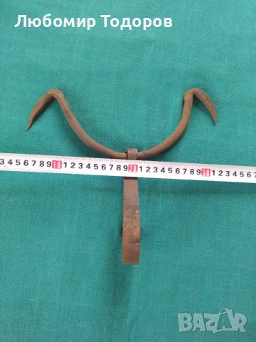 Ръчно кован ченгел за дране, снимка 3 - Антикварни и старинни предмети - 44010910