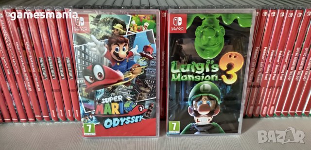 [NINTENDO Switch] Супер Цена / Нови! Mario ODYSSEY/Luigi’s Mansion 3
