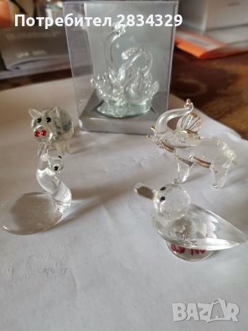 Дребни стъклени и порцеланови сувенири по 3 лв/броя, снимка 2 - Други ценни предмети - 36561577