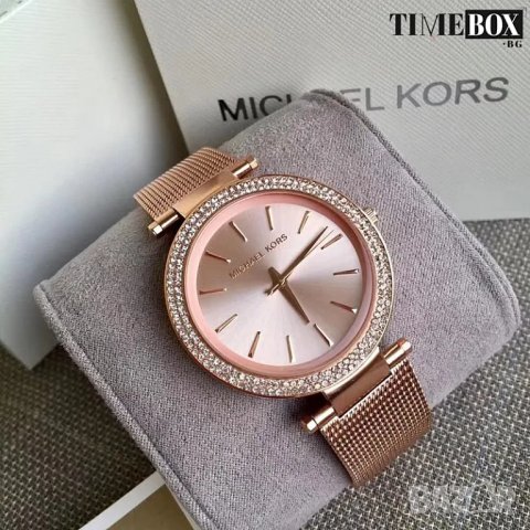 Michael Kors MK3369 Darci Glitz. Нов дамски часовник, снимка 3 - Дамски - 38810655