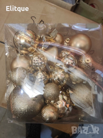 Коледна декорация, 45 броя - SD37, снимка 2 - Други стоки за дома - 52903010