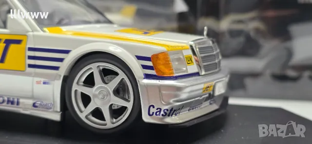 Метален модел на Мерцедес 190Е ЕВО 1, снимка 5 - Колекции - 48981406