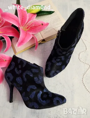 Бутикови дамски боти с косъм номер 37 леопард , снимка 2 - Дамски боти - 49343852