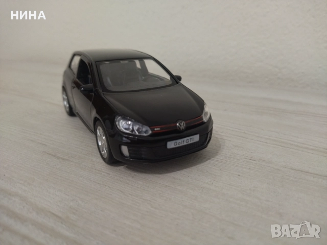 Метална количка Volkswagen Golf GTI !!!, снимка 5 - Колекции - 52209311