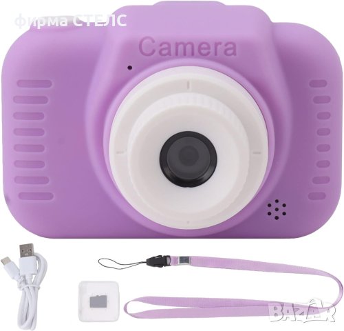 Дигитален детски фотоапарат STELS Q300,Снимки,Видео,Игри,64GB SD карта, снимка 4 - Други - 44045136
