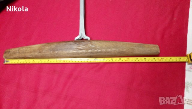 Дърводелски свредел от ковано желязо - ретро инструмент, маткап, снимка 9 - Антикварни и старинни предмети - 35615767