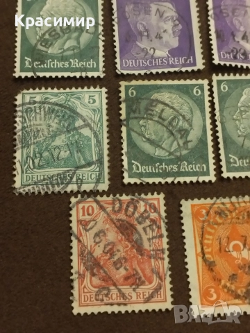 Дойче Райх., снимка 17 - Филателия - 52632445