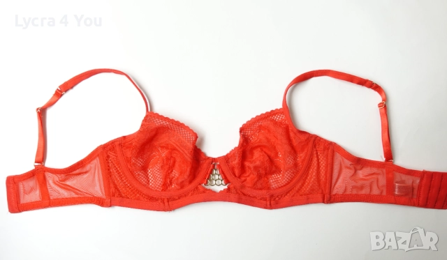 PRIMARK 75B качествен червен сутиен с меки чашки, снимка 7 - Бельо - 51968647