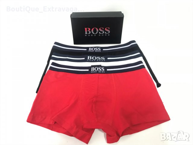 Мъжки боксерки 3 броя Hugo Boss !!!, снимка 3 - Бельо - 31278632