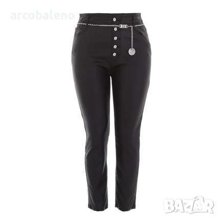 Дамски кожен панталон , снимка 4 - Панталони - 43384777