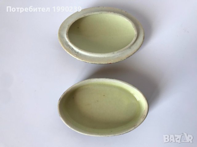 кутия за бижута - порцеланова, снимка 7 - Антикварни и старинни предмети - 43265202