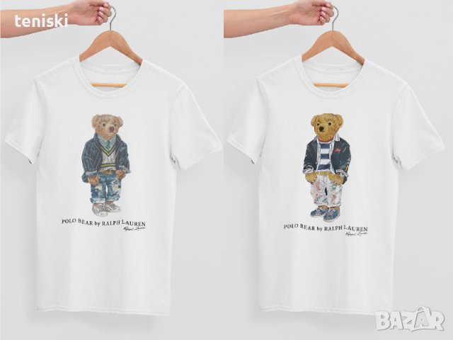 Мъжка тениска Ralph Lauren Bear принт 12 модела всички размери , снимка 3 - Тениски - 30548783
