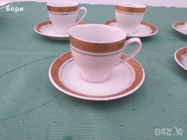 Български порцелан чаши за кафе, снимка 2 - Чаши - 32669647