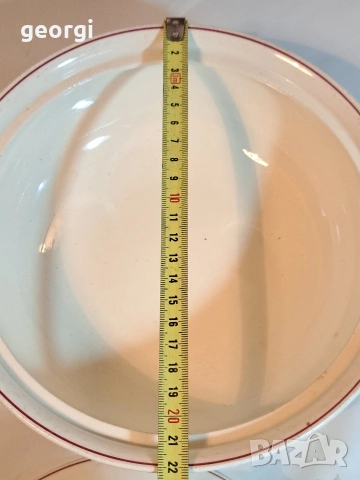 холандски сервиз за хранене Boch Borenbont и Petrus Regout & Co. Maastricht 31/3, снимка 5 - Сервизи - 53053694