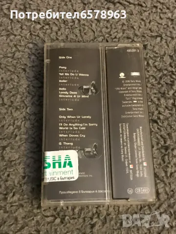 Аудио касета  Ginuwine - Bachelor , снимка 3 - Аудио касети - 48579842