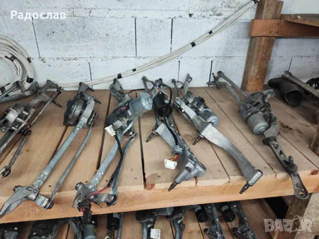 Стъклоповдигачи моторчета и  рамо за чистачка от Мерцедес, снимка 9 - Части - 48354279