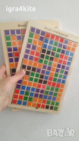 PIXEL - Голям Дървен Тетрис с лазерна изработка / TETRIS RUSSIAN BLOCKS, снимка 9 - Образователни игри - 36766526