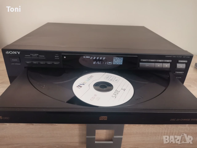 CD player Sony cdp c335 , снимка 5 - Декове - 53214172