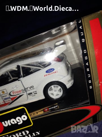Ford Focus Rally. 1.24 Bburago. Made in Italy.!, снимка 7 - Колекции - 37377595