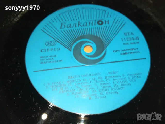 ВАСИЛ НАЙДЕНОВ-ЗАПАЗЕНА ПЛОЧА 1411241204, снимка 15 - Грамофонни плочи - 47966007