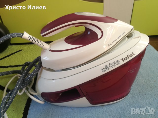 Парогенератор Tefal Express Anti-Calc SV8054 Парна станция Ютия на пара, снимка 16 - Ютии - 42971457