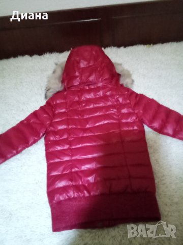 Mango дамско яке естествен пух, снимка 2 - Якета - 35309858