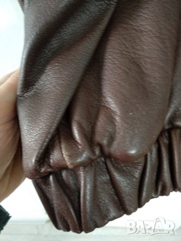 Дамска кожена шуба L, снимка 5 - Якета - 43622897