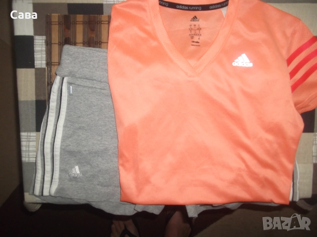Шорти и тениска ADIDAS  дамски,С-М-Л