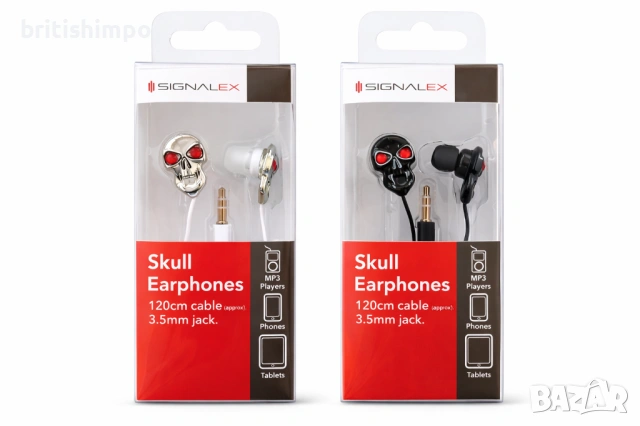 Слушалки тапи черепи