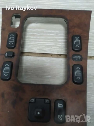 Централен панел,стъкла,огледала,АСР,багажник Mercedes W210, снимка 2 - Части - 51423497