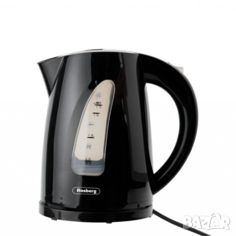 Електрическа кана Rosberg, 2200W, 1.7л., 2 ГОДИНИ ГАРАНЦИЯ, снимка 12 - Друга електроника - 52099051
