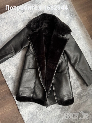 Дамско яке еко кожа