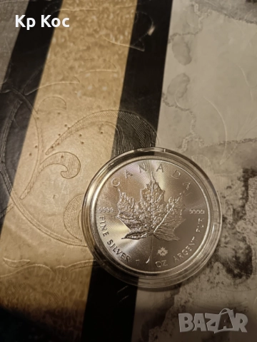 Сребърна монета Британия 1 оz 9999 Великобритания 2025, снимка 4 - Други ценни предмети - 52345914