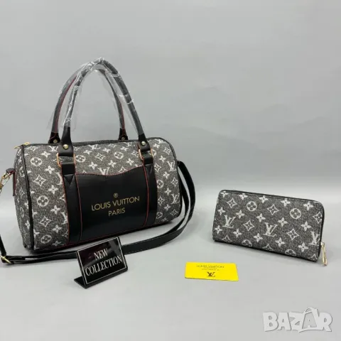 дамски комплект сак и портмоне louis vuitton , снимка 7 - Чанти - 47325446