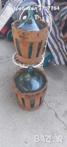 продавам дамаджани стъклени много запазени , снимка 2 - Чаши - 51287990