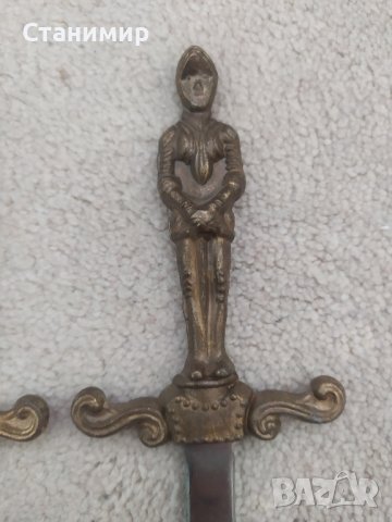 Нож за писма - ретро, снимка 4 - Нумизматика и бонистика - 43184019